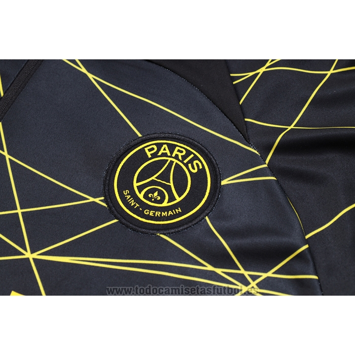 Chandal de Sudadera del Paris Saint-Germain Jordan Nino 2023-2024 Negro